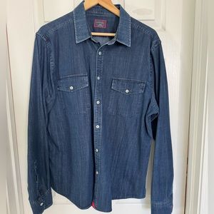 UNTUCKit Denim Button Down